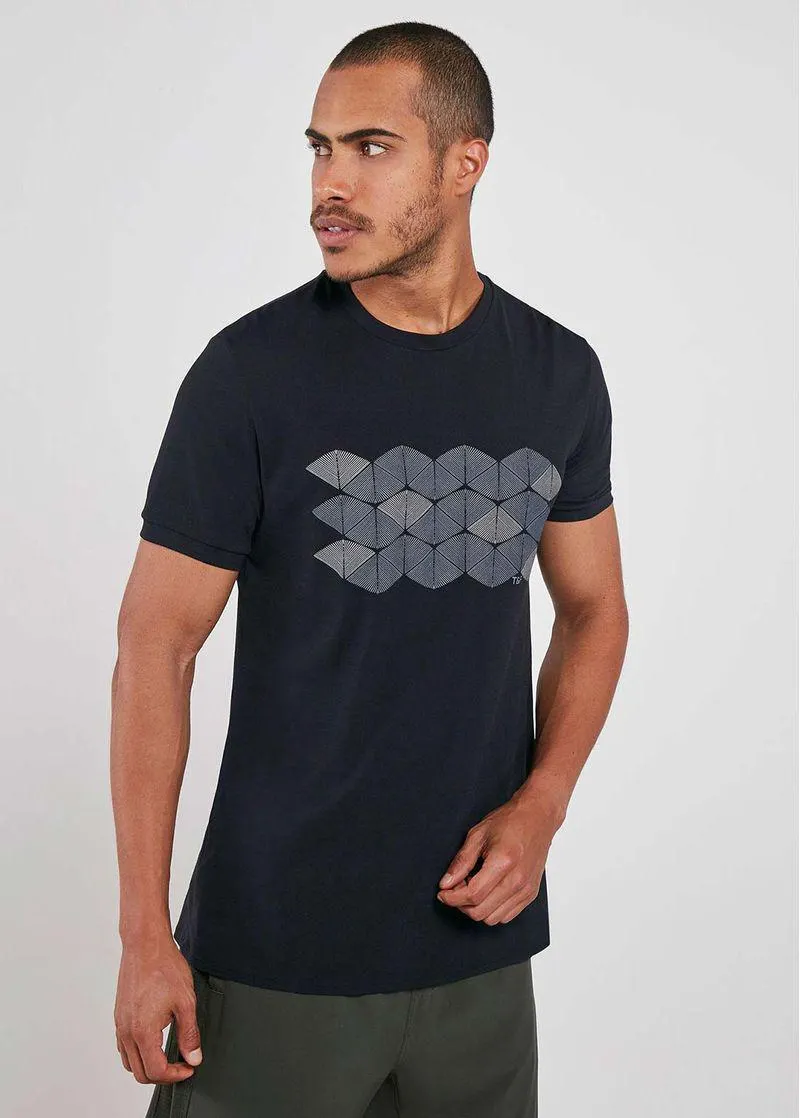 Camiseta Masculina Manga Curta Tela