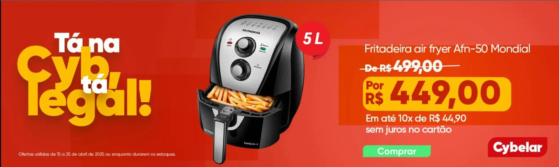 Encarte de Catálogo Cybelar 24 de abril até 25 de abril 2025 - Pagina 3