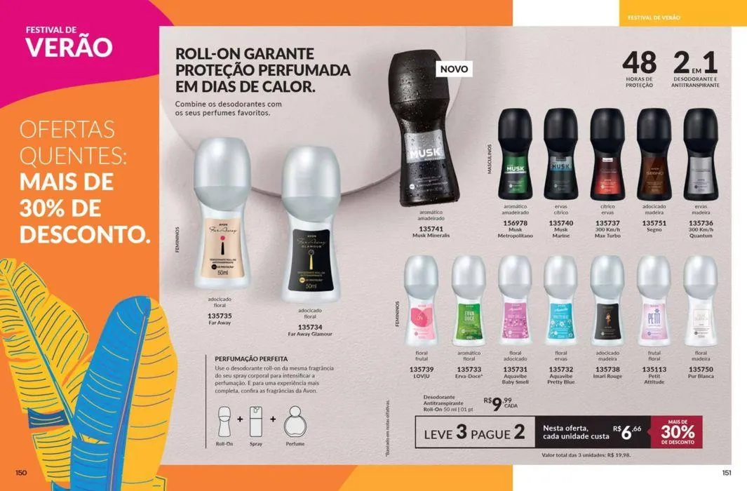 Encarte de Avon Cosméticos  22 de agosto até 22 de setembro 2024 - Pagina 74