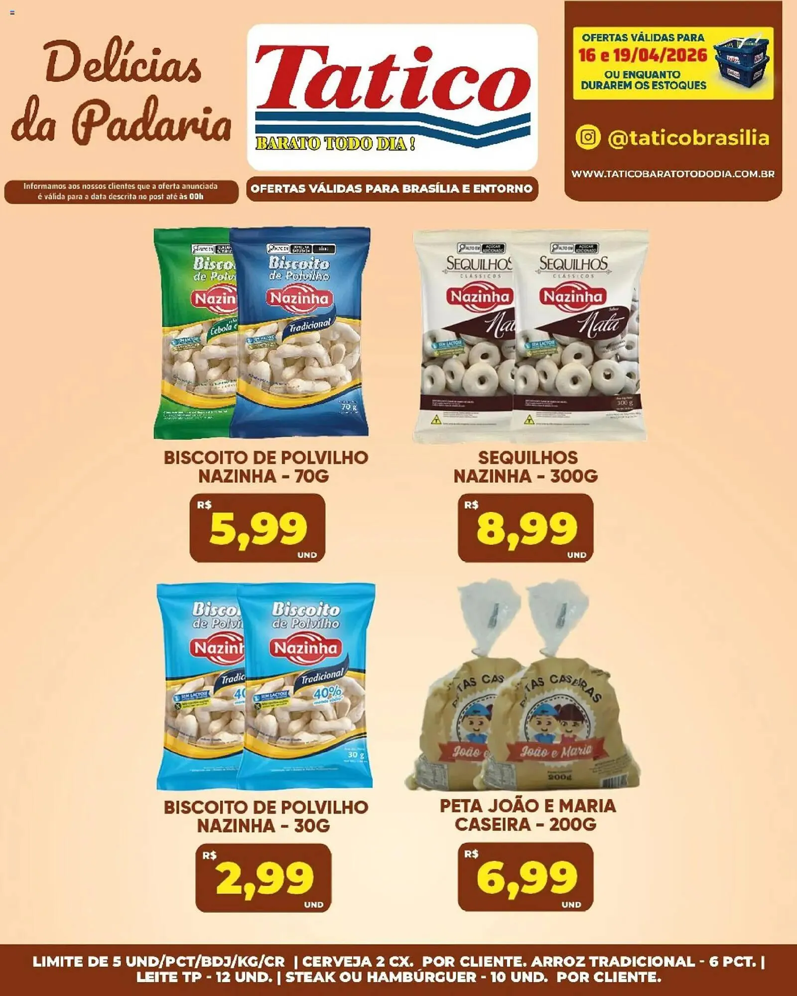 Encarte de Tabloide Tatico 16 de abril até 19 de abril 2026 - Pagina 22