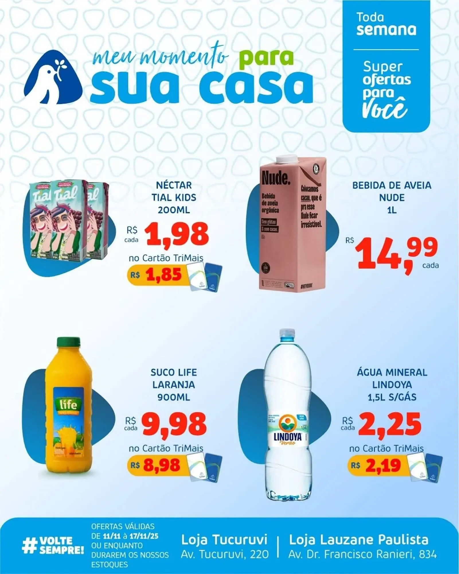 Encarte de Catálogo Trimais Supermercado 11 de novembro até 17 de novembro 2025 - Pagina 2