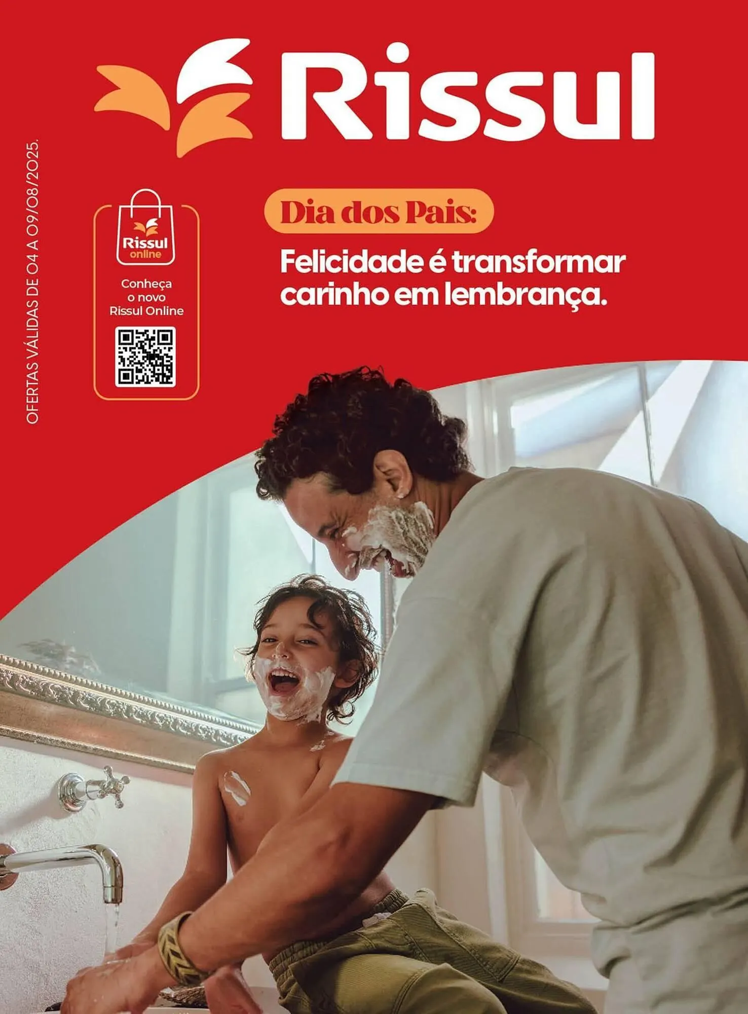 Encarte de Catálogo Supper Rissul 4 de agosto até 9 de agosto 2025 - Pagina 1