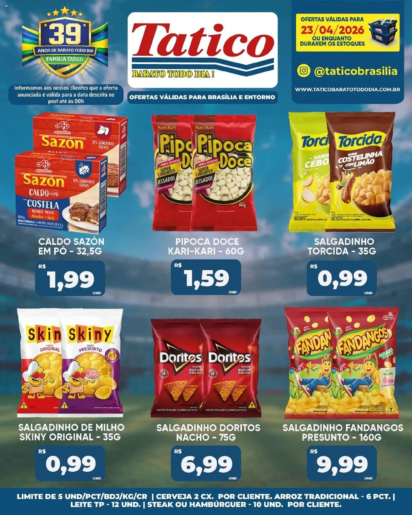 Encarte de Tabloide Tatico 24 de abril até 24 de abril 2026 - Pagina 45