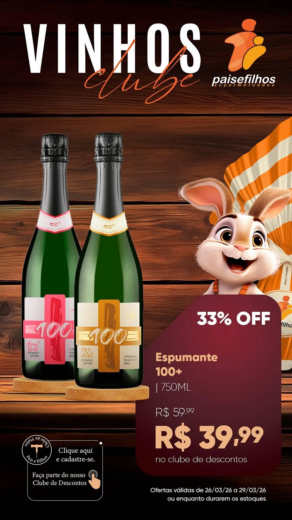 Encarte de Catálogo Pais e Filhos Supermercados 26 de março até 29 de março 2026 - Pagina 8