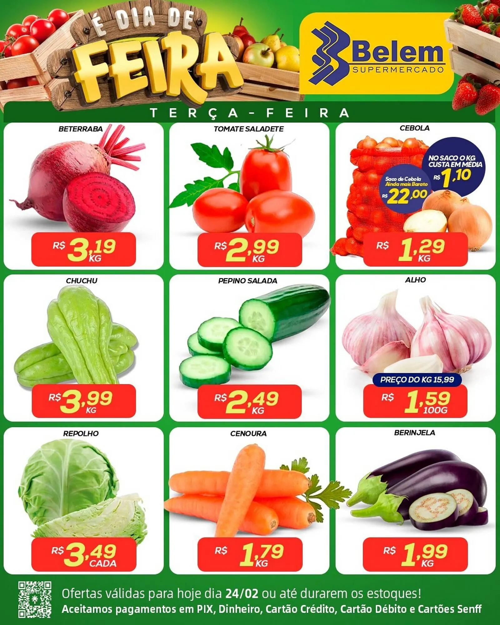Encarte de Catálogo Belem Supermercados 24 de fevereiro até 24 de fevereiro 2026 - Pagina 1