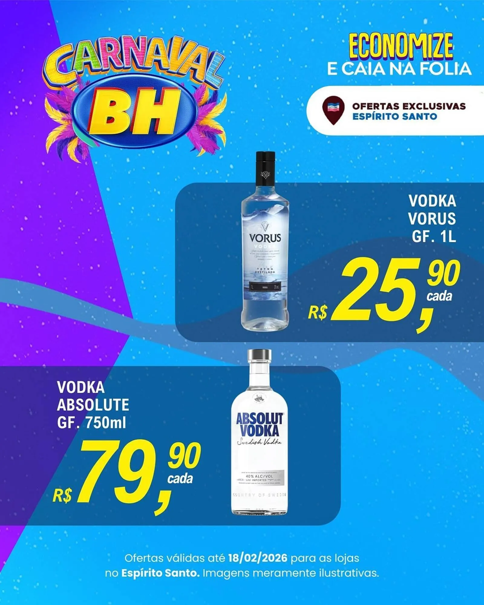 Encarte de Folheto Supermercados BH 5 de fevereiro até 18 de fevereiro 2026 - Pagina 3