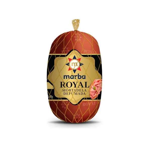 Mortadela Marba Royal Defumada Fatiada