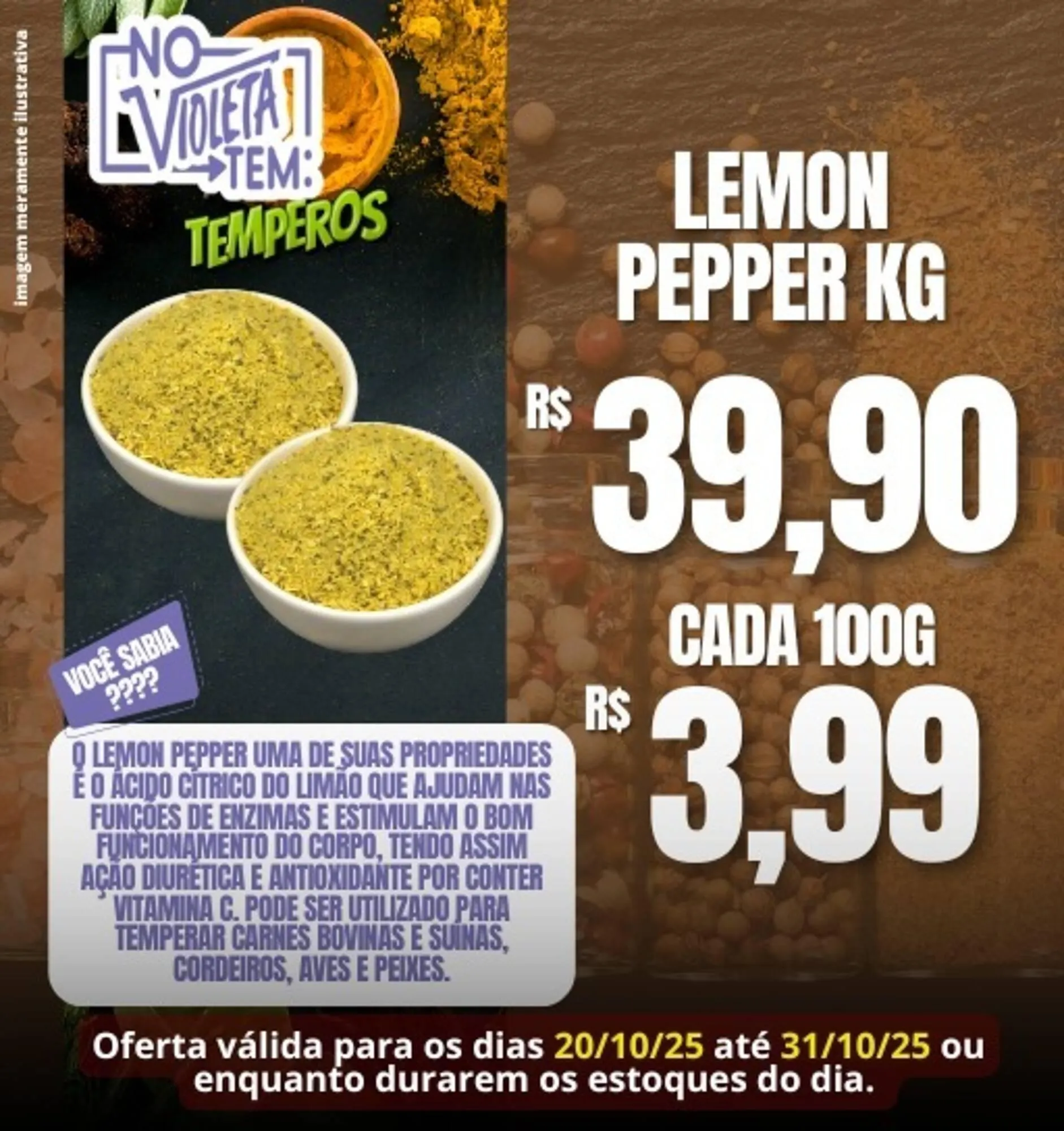 Encarte de Catálogo Violeta Supermercados 20 de outubro até 31 de outubro 2025 - Pagina 5