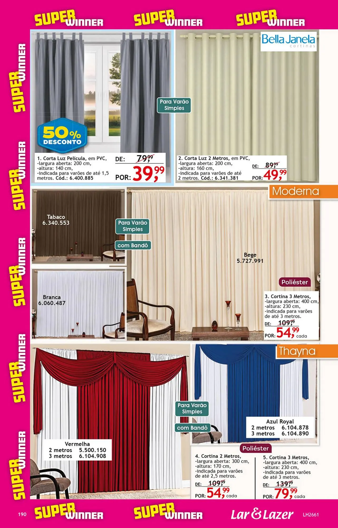 Encarte de Catálogo Quatro Estações 1 de dezembro até 29 de fevereiro 2024 - Pagina 191