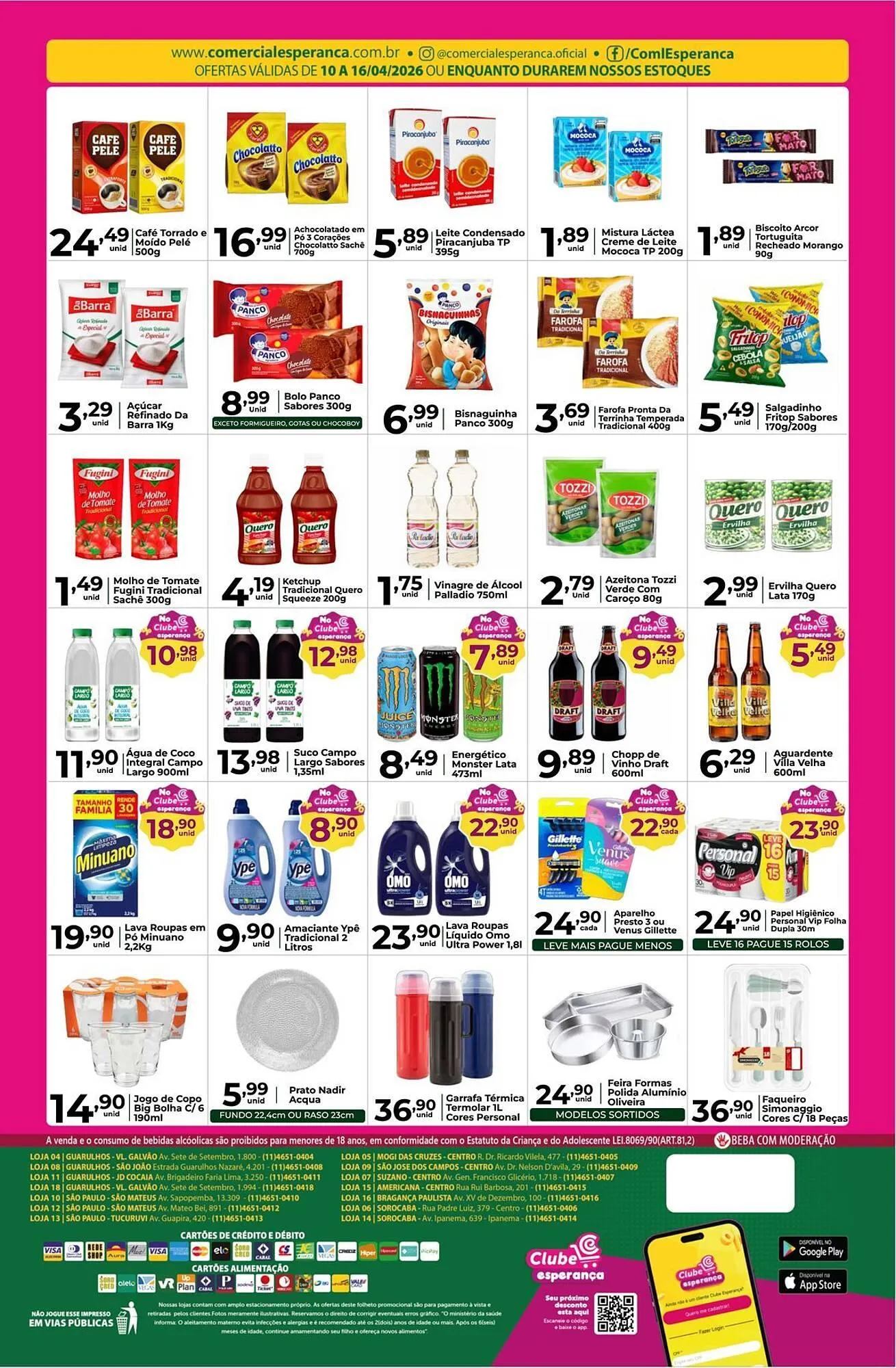 Encarte de Folheto Comercial Esperança 10 de abril até 12 de outubro 2026 - Pagina 2