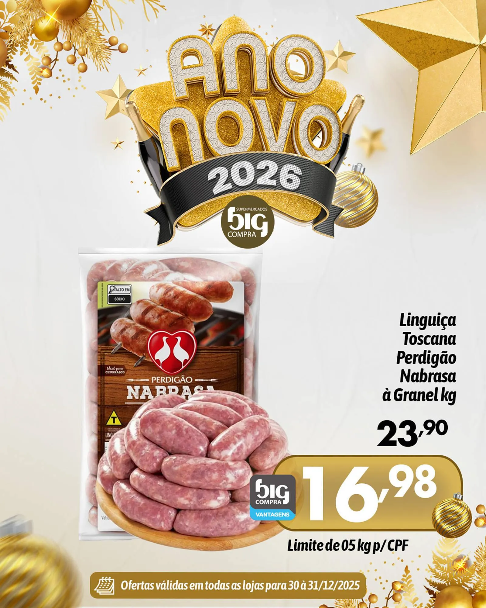 Encarte de Catálogo Supermercados Big Compra 30 de dezembro até 31 de dezembro 2025 - Pagina 3
