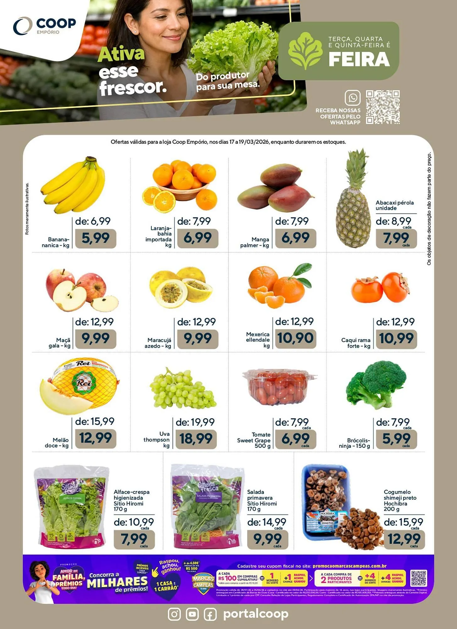 Encarte de Folheto Coop 17 de março até 19 de março 2026 - Pagina 1