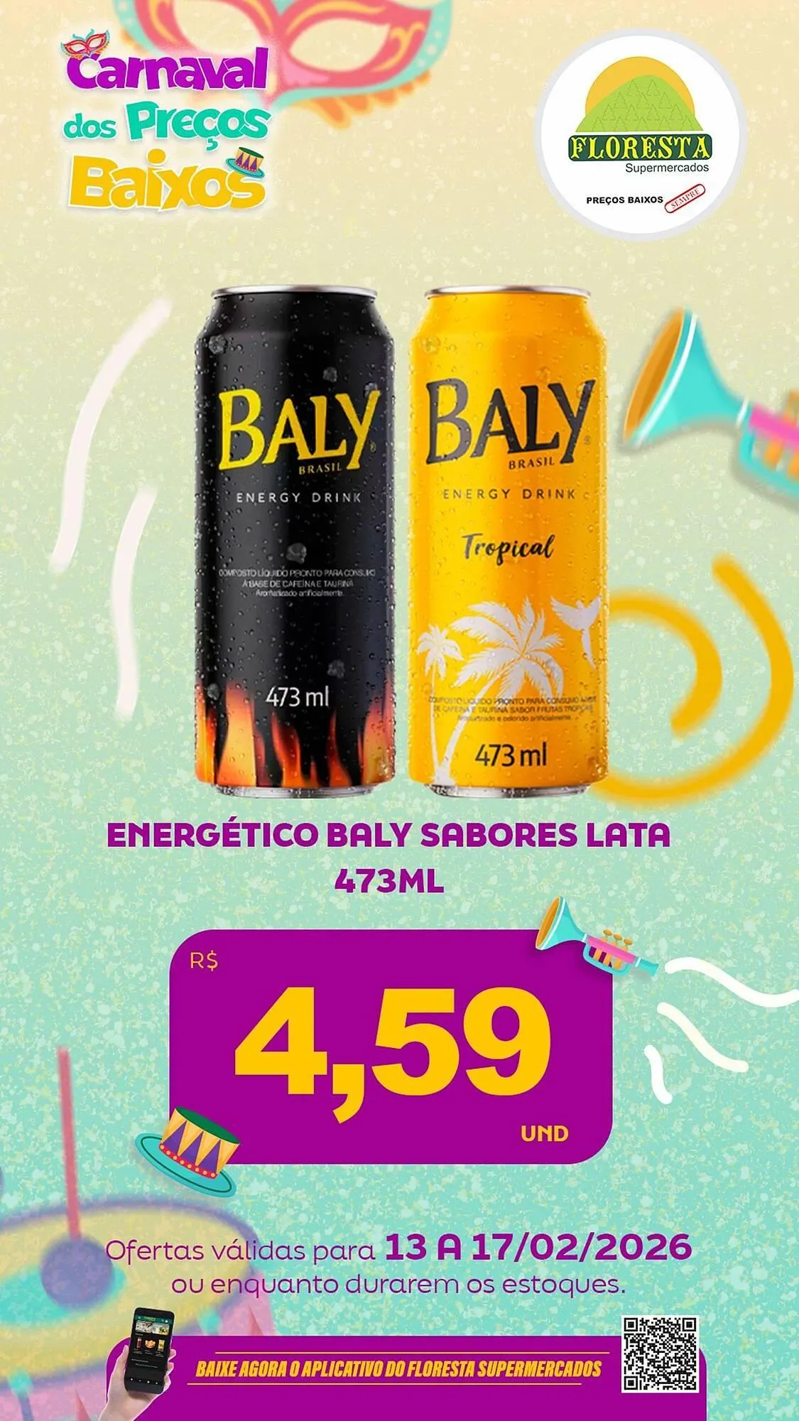 Encarte de Catálogo Floresta Supermercados 13 de fevereiro até 17 de fevereiro 2026 - Pagina 40