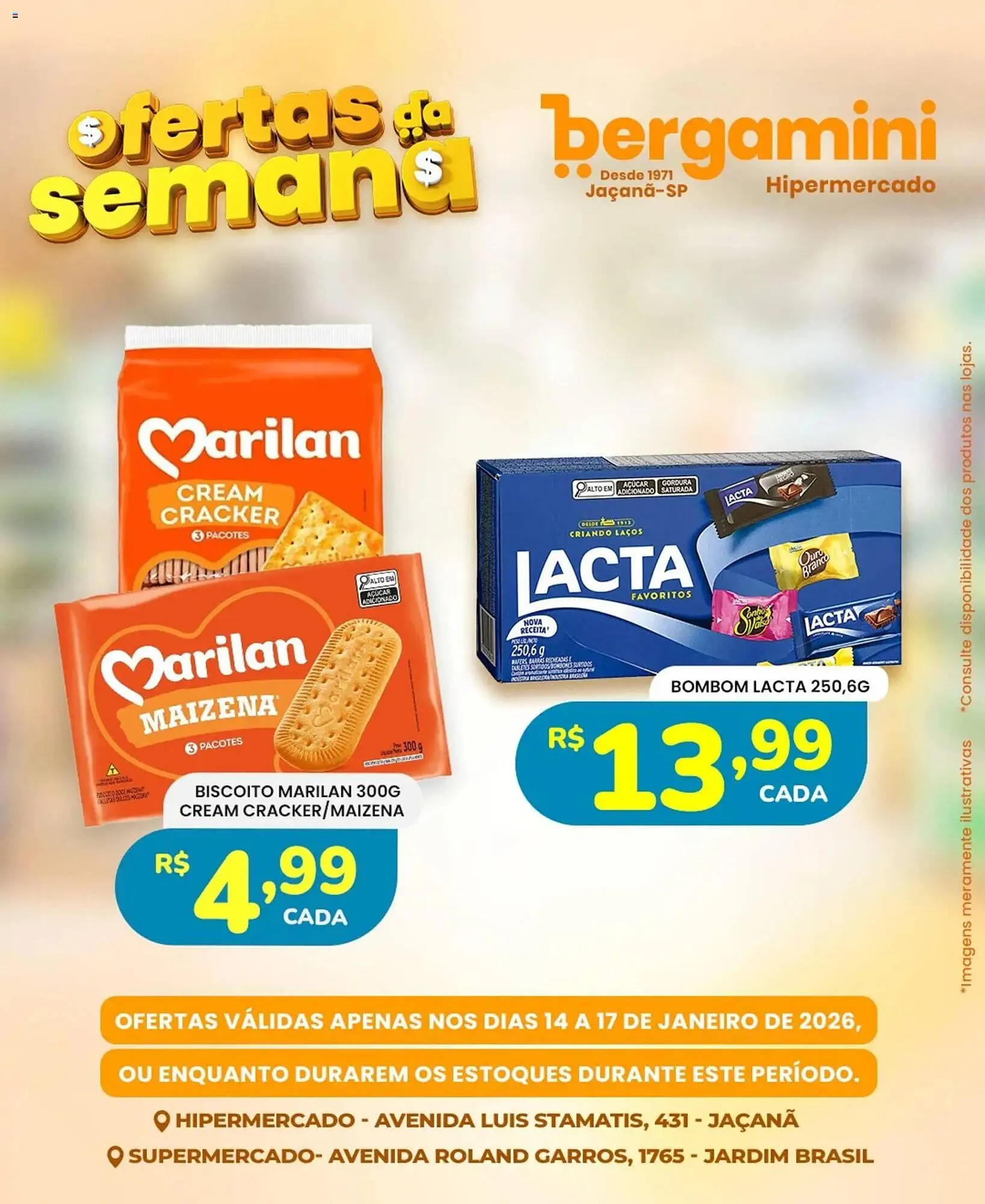 Encarte de Catálogo Supermercado Bergamini 14 de janeiro até 17 de janeiro 2026 - Pagina 13