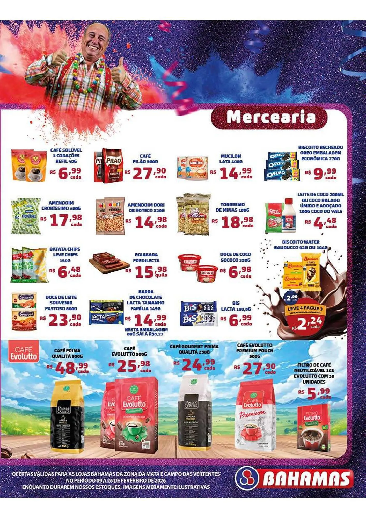 Encarte de Catálogo Bahamas Supermercados 9 de fevereiro até 26 de fevereiro 2026 - Pagina 7