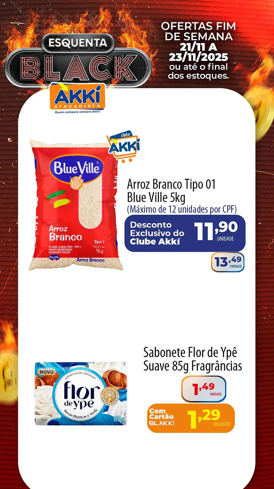 Encarte de Folheto Akki Atacadista 21 de novembro até 23 de novembro 2025 - Pagina 5