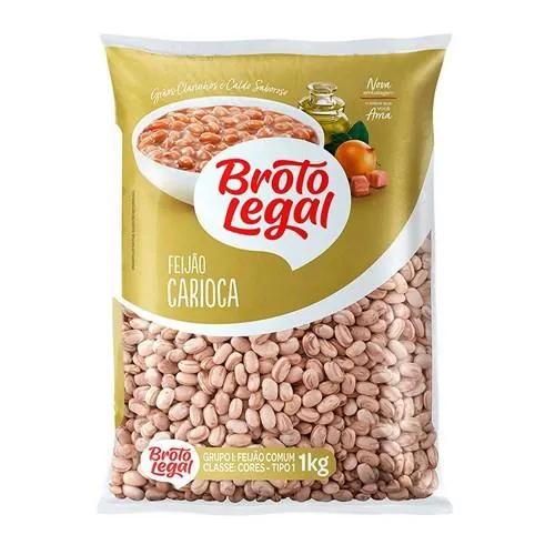 Feijao Carioca Broto Legal 1Kg