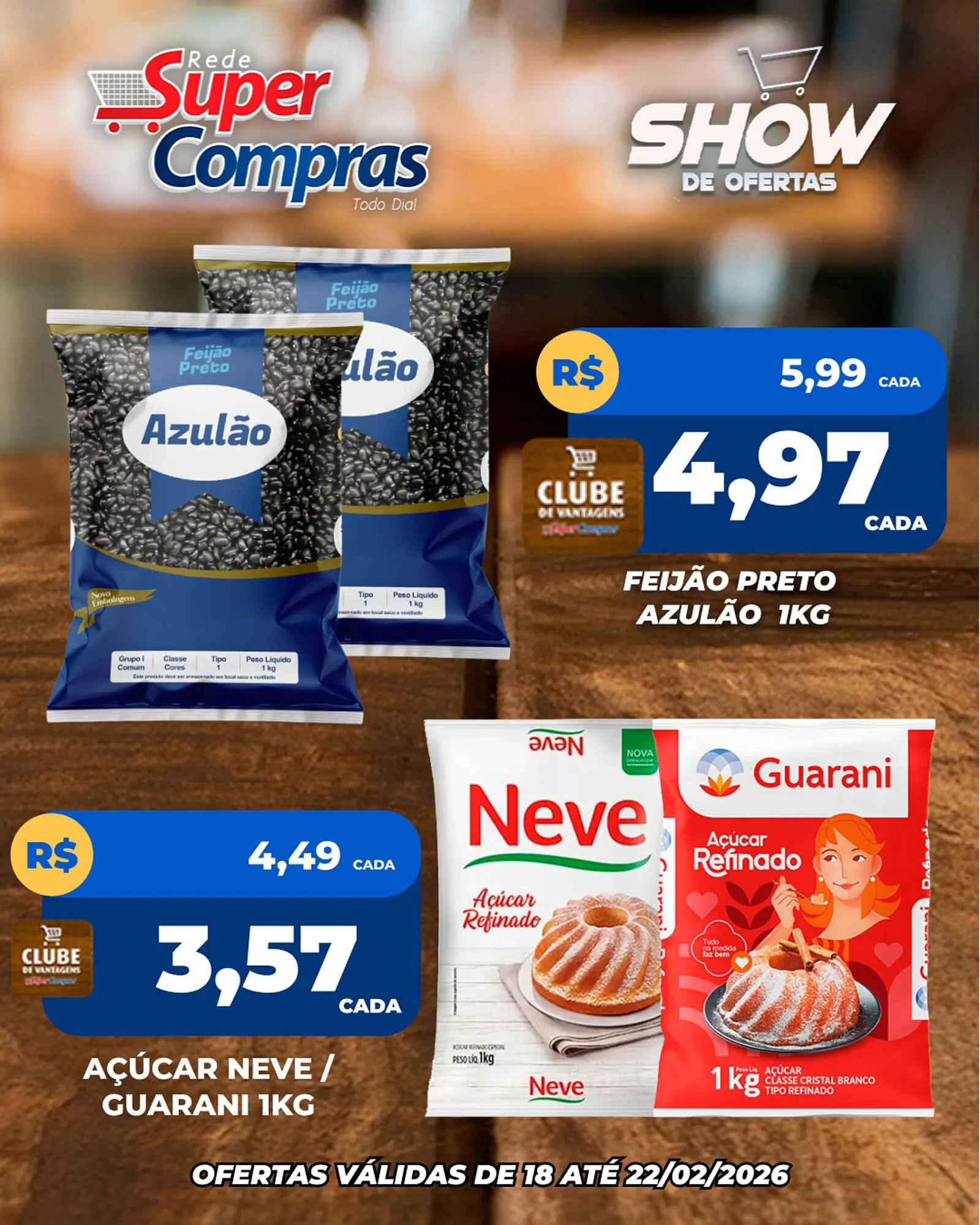 Encarte de Encarte Rede Super Compras 18 de fevereiro até 22 de fevereiro 2026 - Pagina 2