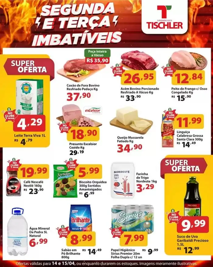 Encarte de Encarte Supermercados Tischler 15 de abril até 4 de maio 2025 - Pagina 8