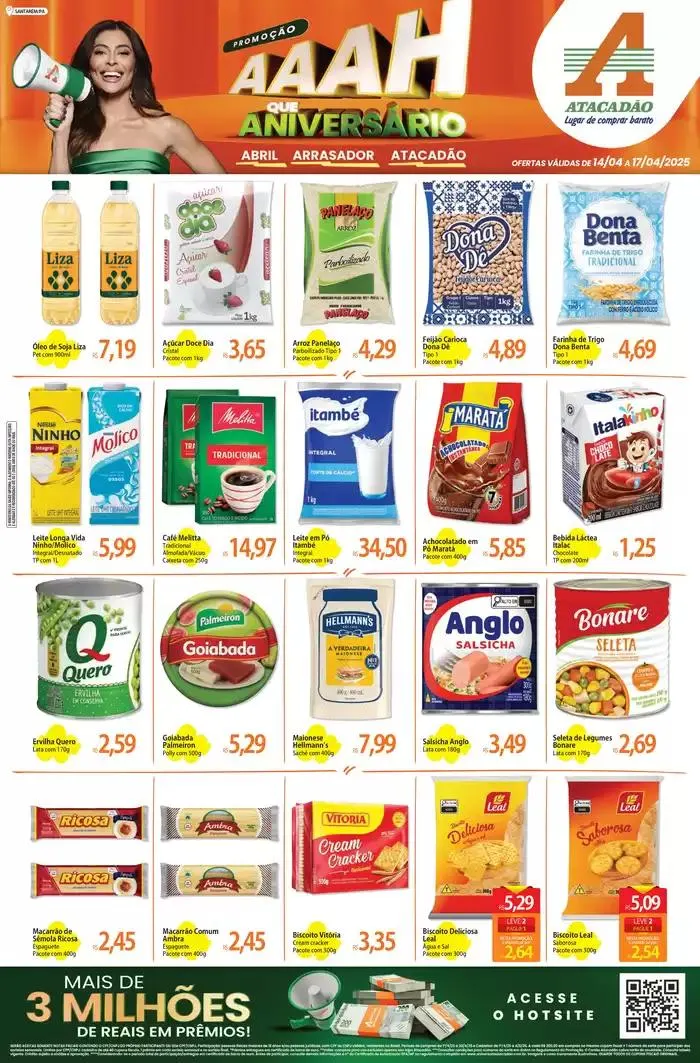 Encarte de Novas ofertas para descobrir 15 de abril até 17 de abril 2025 - Pagina 1