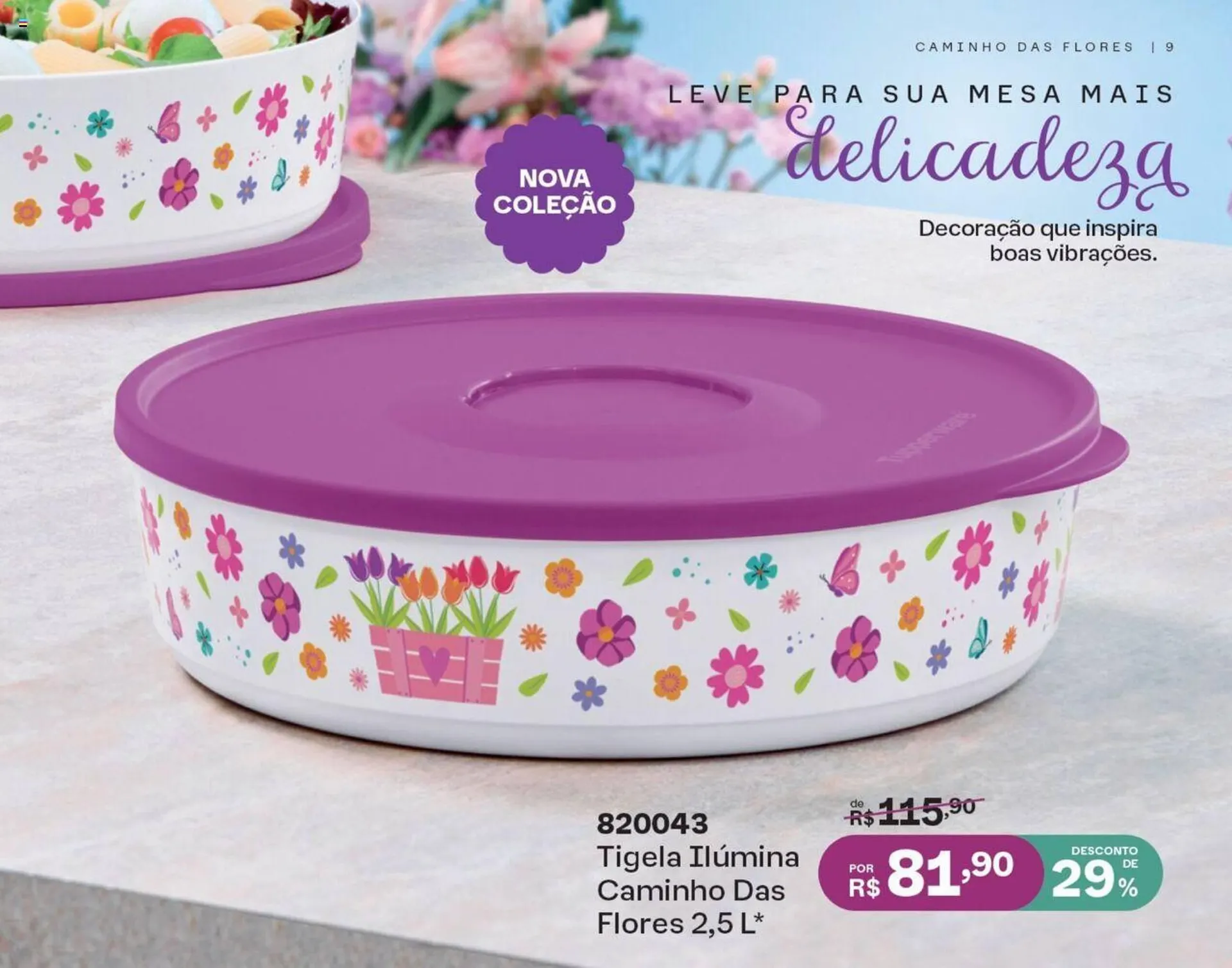 Encarte de Catálogo Tupperware 1 de outubro até 31 de outubro 2024 - Pagina 8