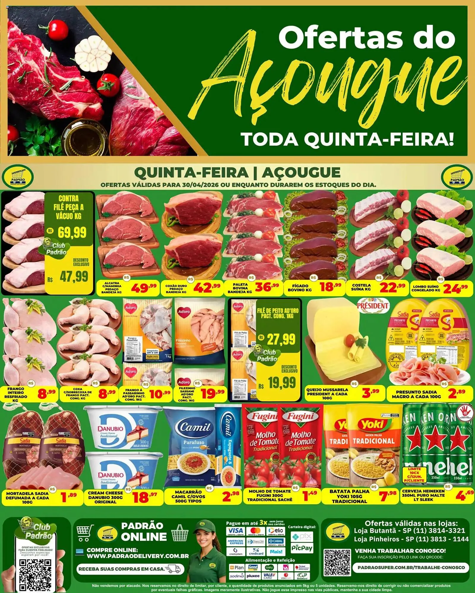 Encarte de Folheto Supermercado Padrão 30 de abril até 1 de maio 2026 - Pagina 1