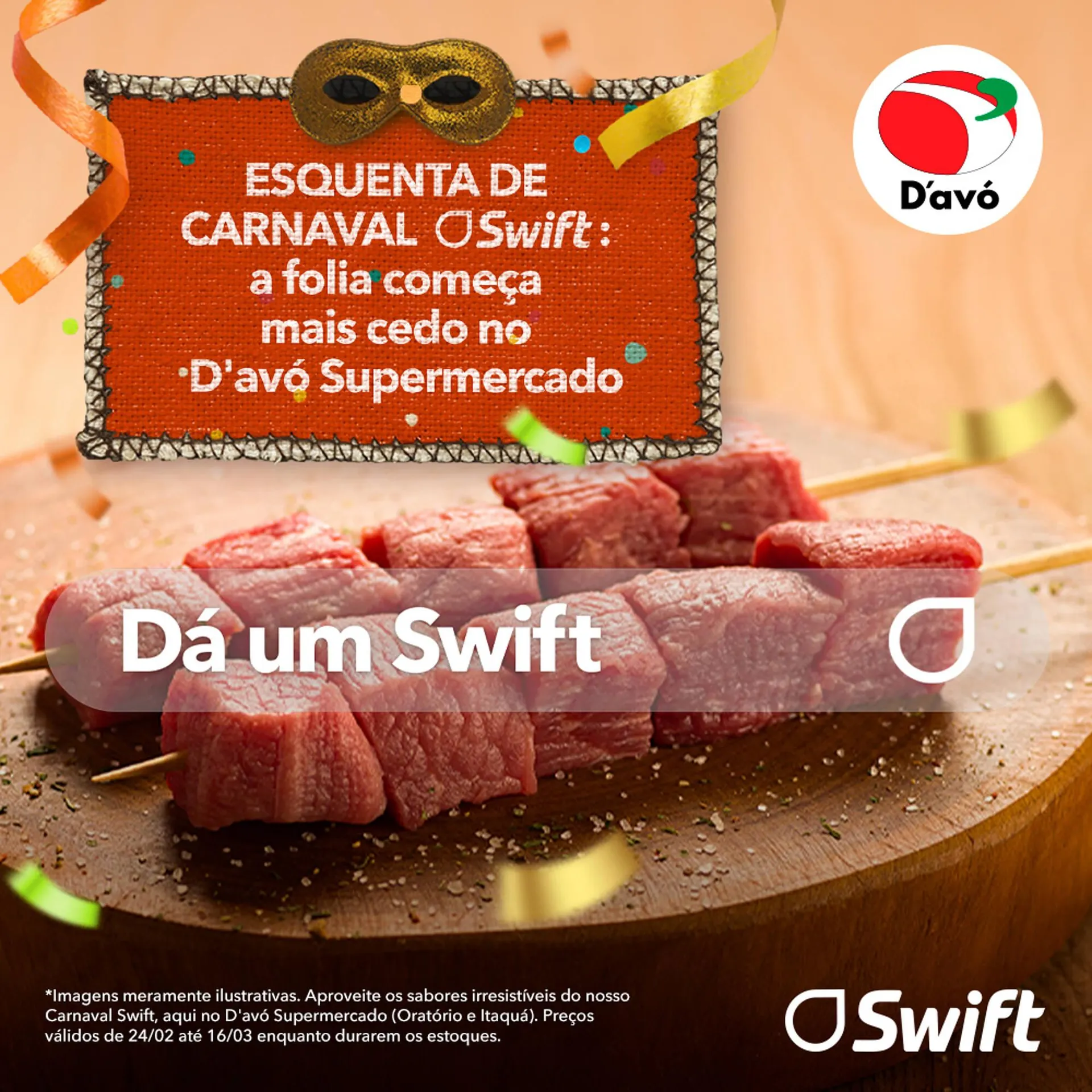 Encarte de Catálogo D'avó Supermercado 24 de fevereiro até 16 de março 2025 - Pagina 1