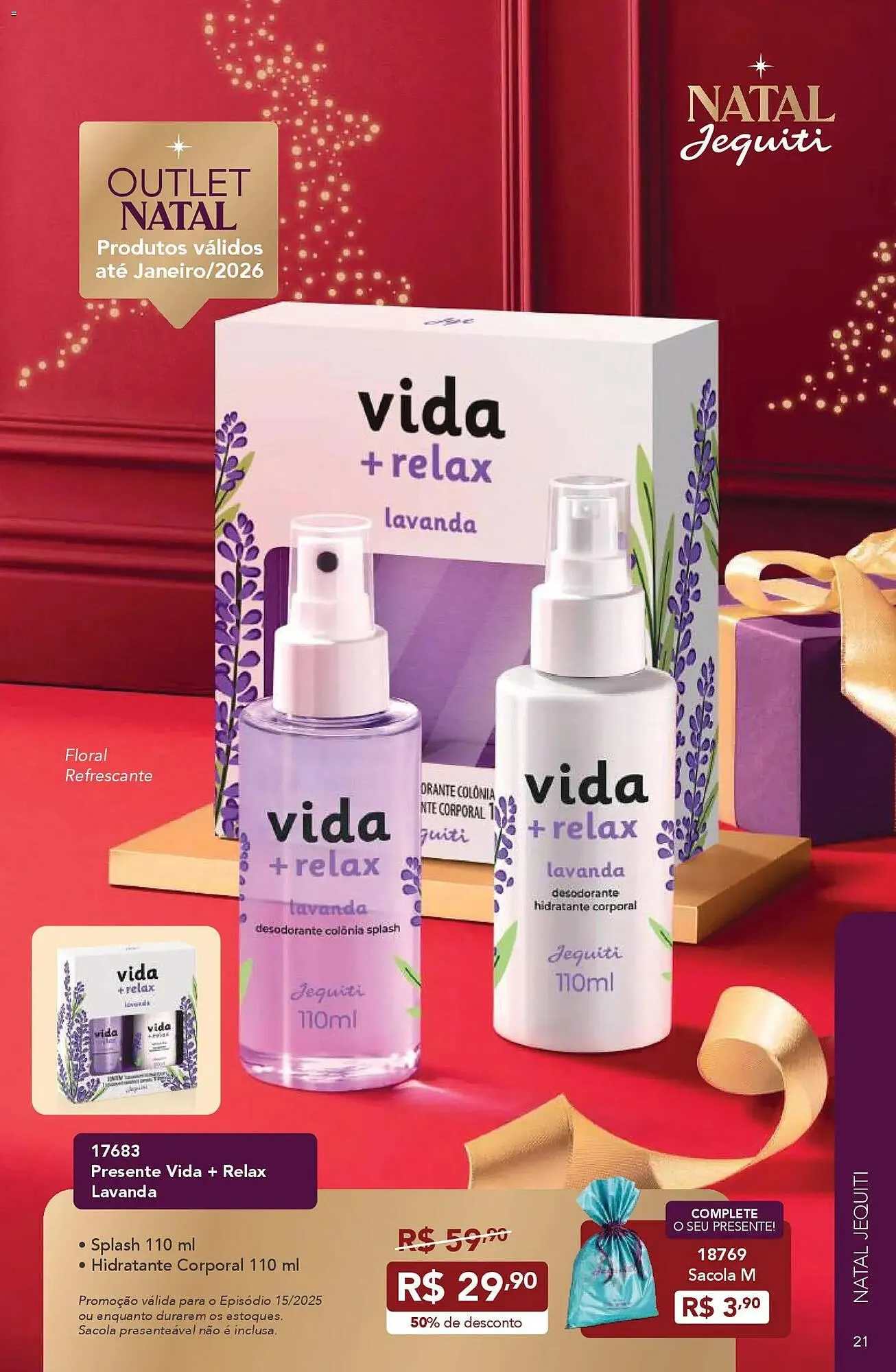 Encarte de Catálogo Jequiti 24 de outubro até 13 de novembro 2025 - Pagina 21