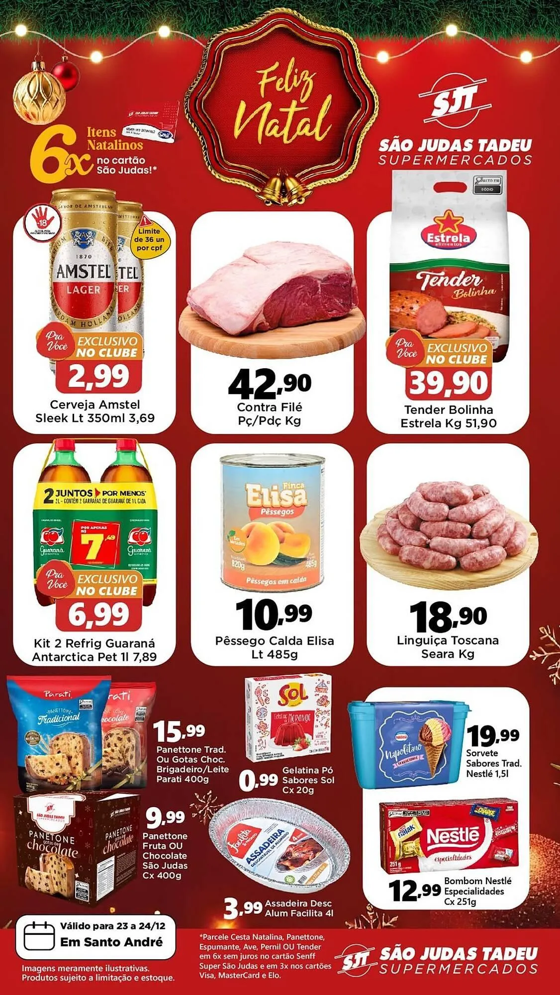 Encarte de Folheto São Judas Tadeu 23 de dezembro até 24 de dezembro 2025 - Pagina 1