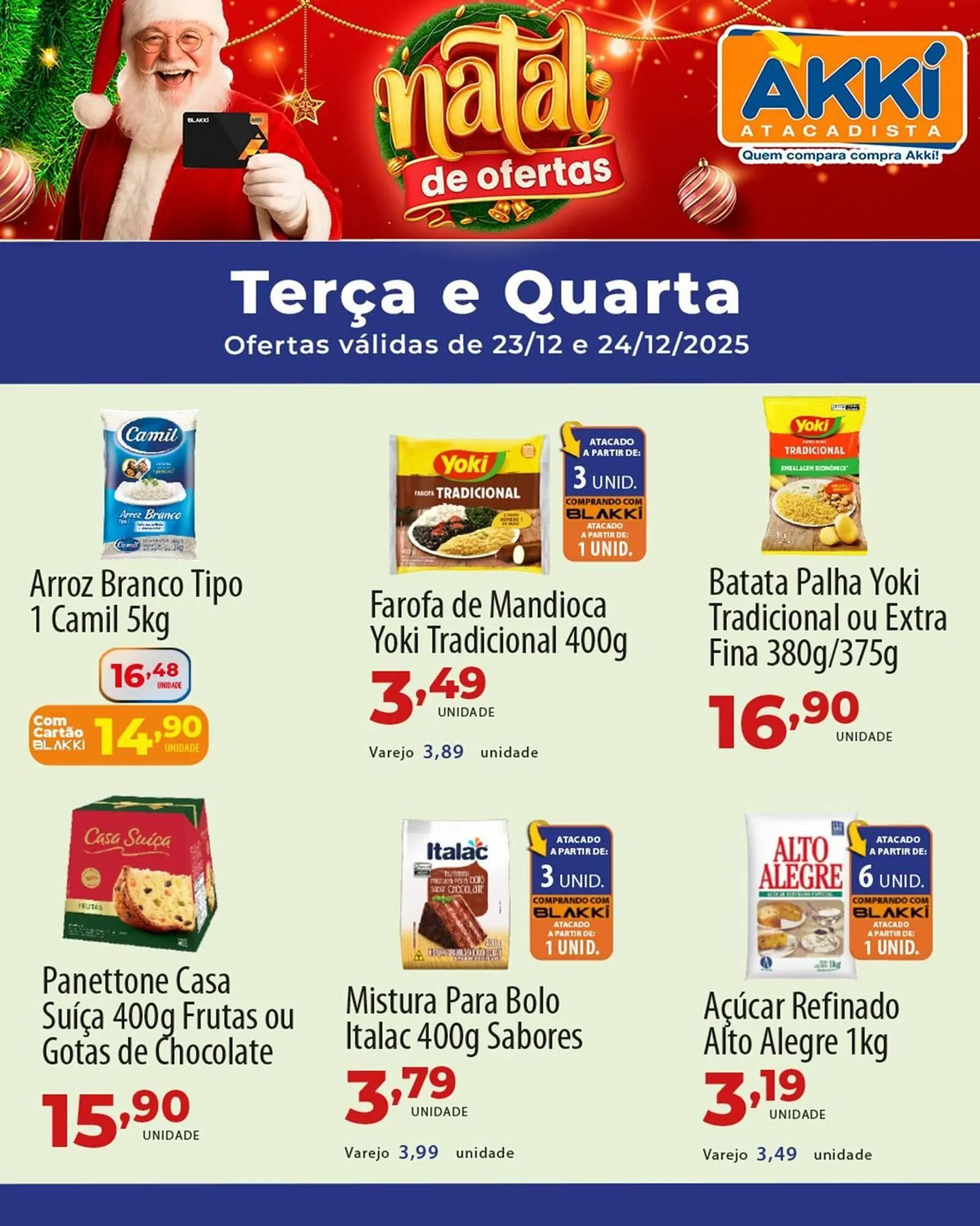 Encarte de Folheto Akki Atacadista 23 de dezembro até 24 de dezembro 2025 - Pagina 2