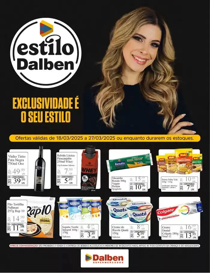 Encarte de Revista Estilo Março - Todas as Lojas 18 de março até 27 de março 2025 - Pagina 1