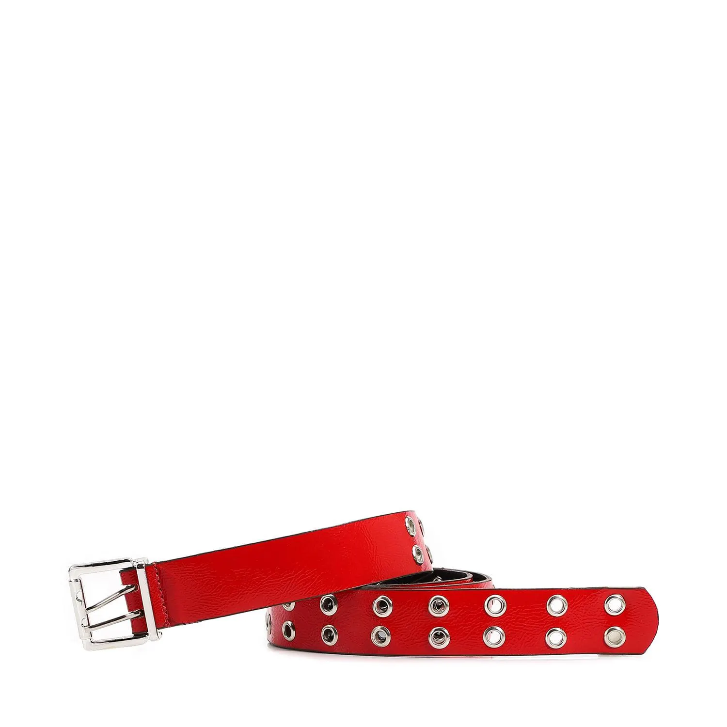 Cinto Verniz Vermelho