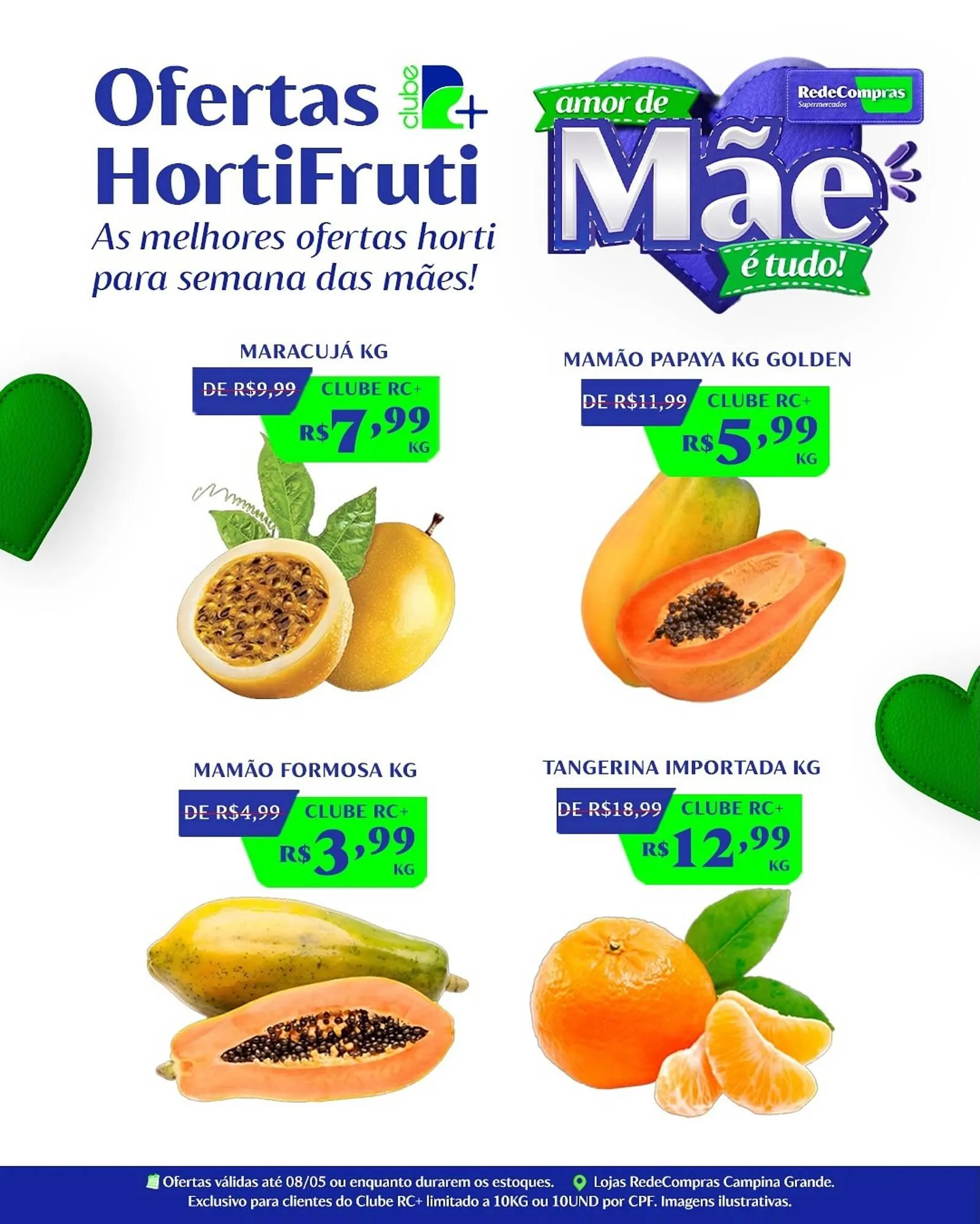 Encarte de Encarte Rede Compras 7 de maio até 8 de maio 2026 - Pagina 1