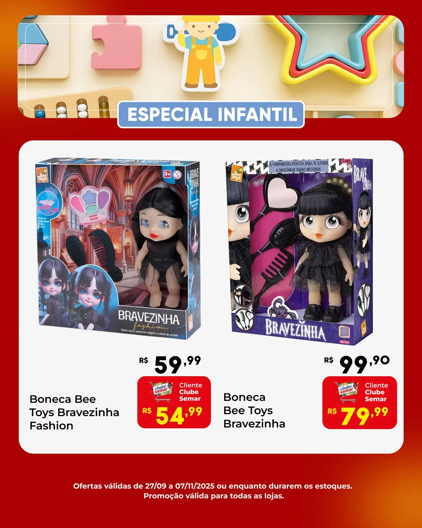 Encarte de Folheto Semar Supermercado 8 de outubro até 8 de novembro 2025 - Pagina 3