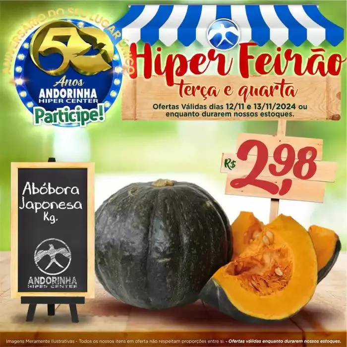 Encarte de Andorinha Hipermercado Hiper Feirão 12 de novembro até 13 de novembro 2024 - Pagina 19