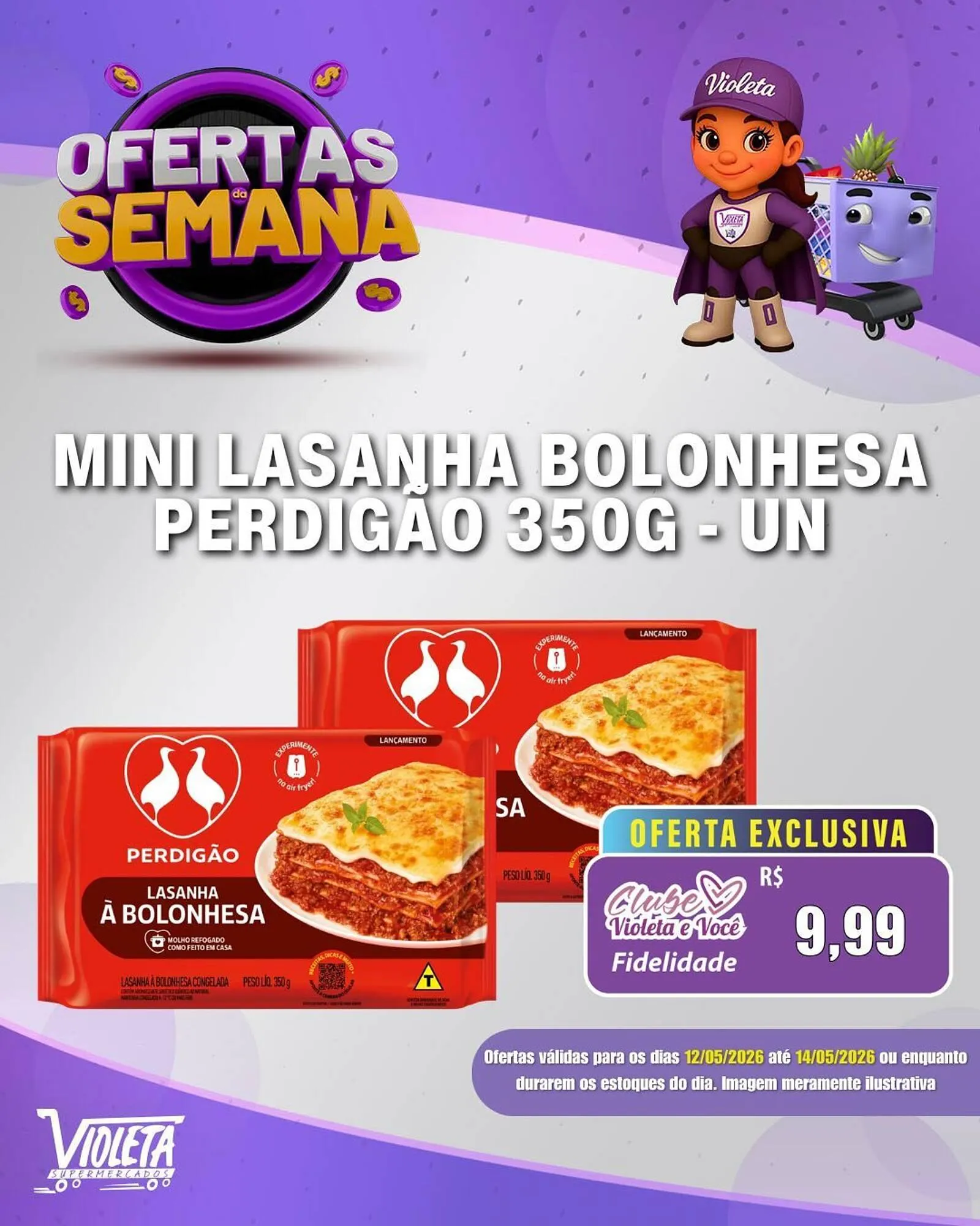 Encarte de Catálogo Violeta Supermercados 12 de maio até 14 de maio 2026 - Pagina 7