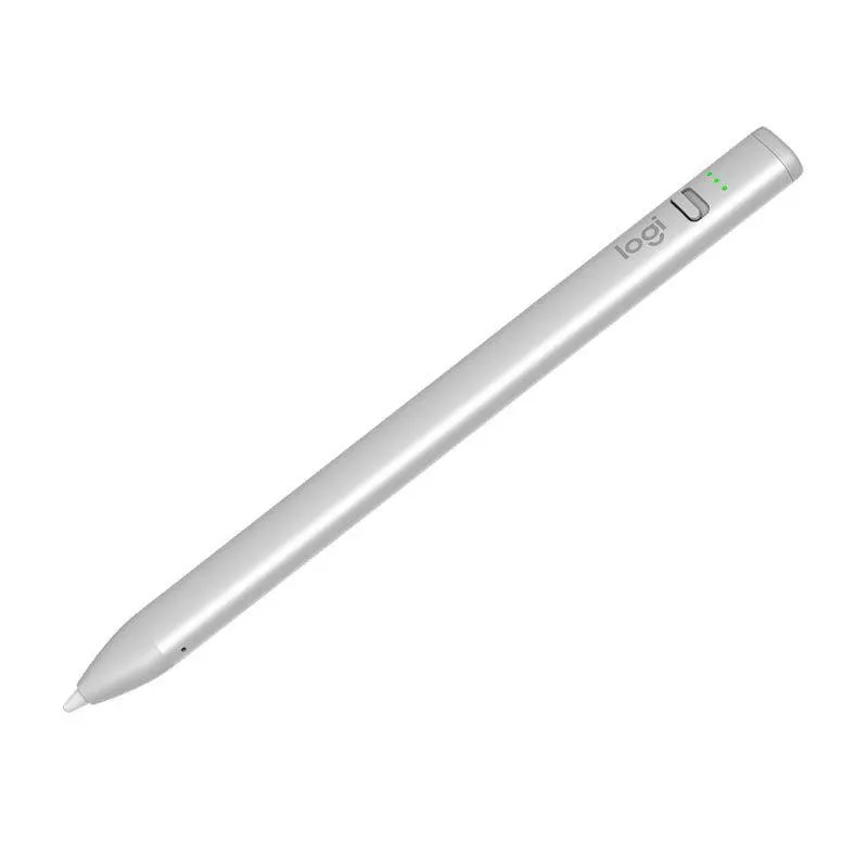 Lapis Digital Logitech Crayon, Tipo-C, Prata, 914-000070