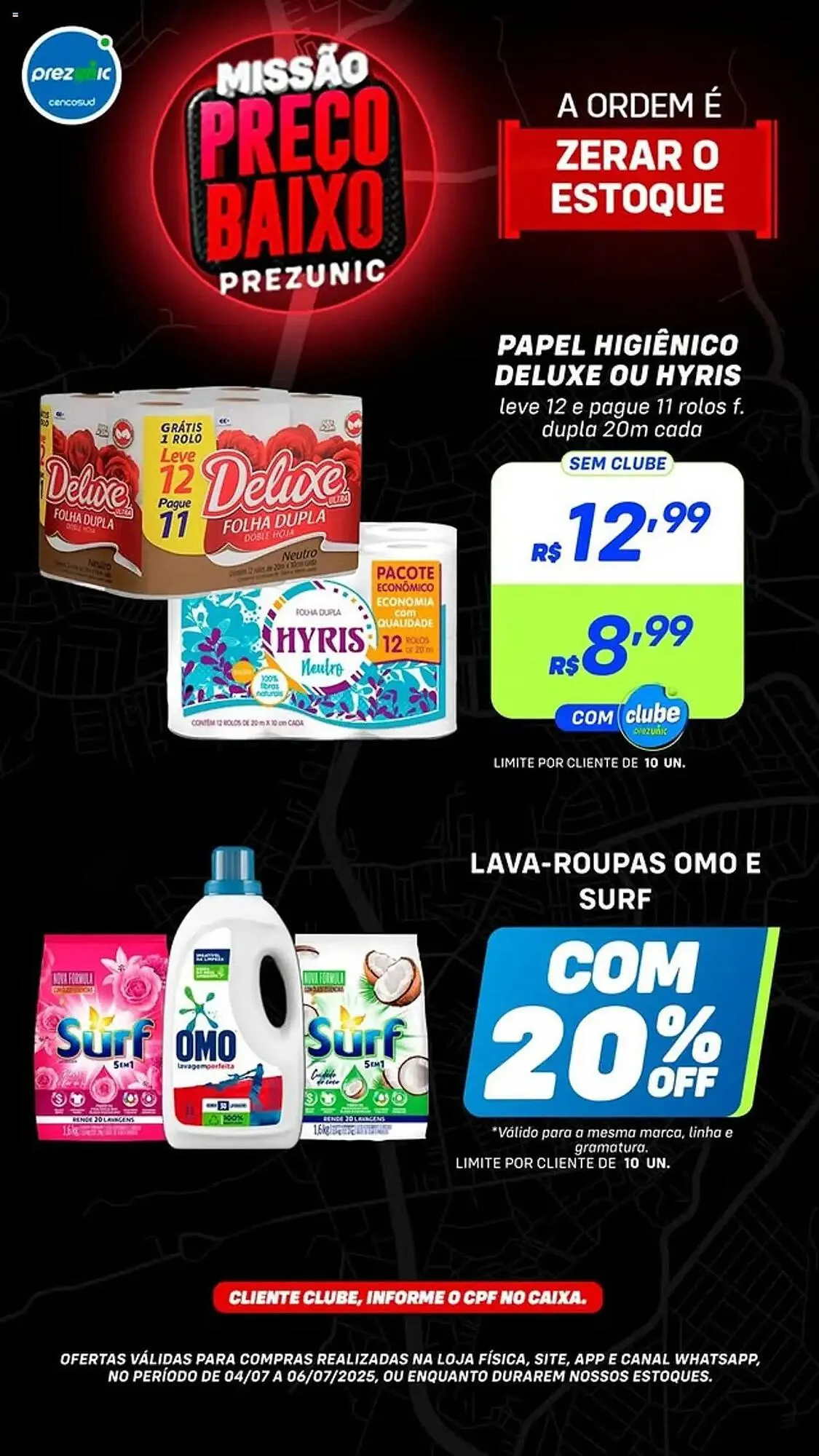 Encarte de Catálogo Prezunic 4 de julho até 6 de julho 2025 - Pagina 6