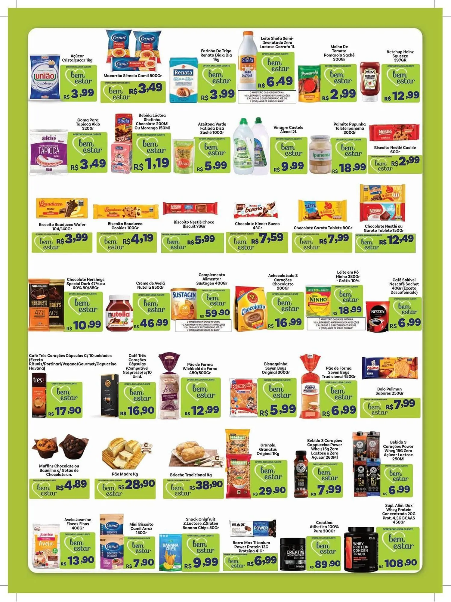 Encarte de Catálogo Covabra Supermercados 14 de agosto até 20 de agosto 2025 - Pagina 2