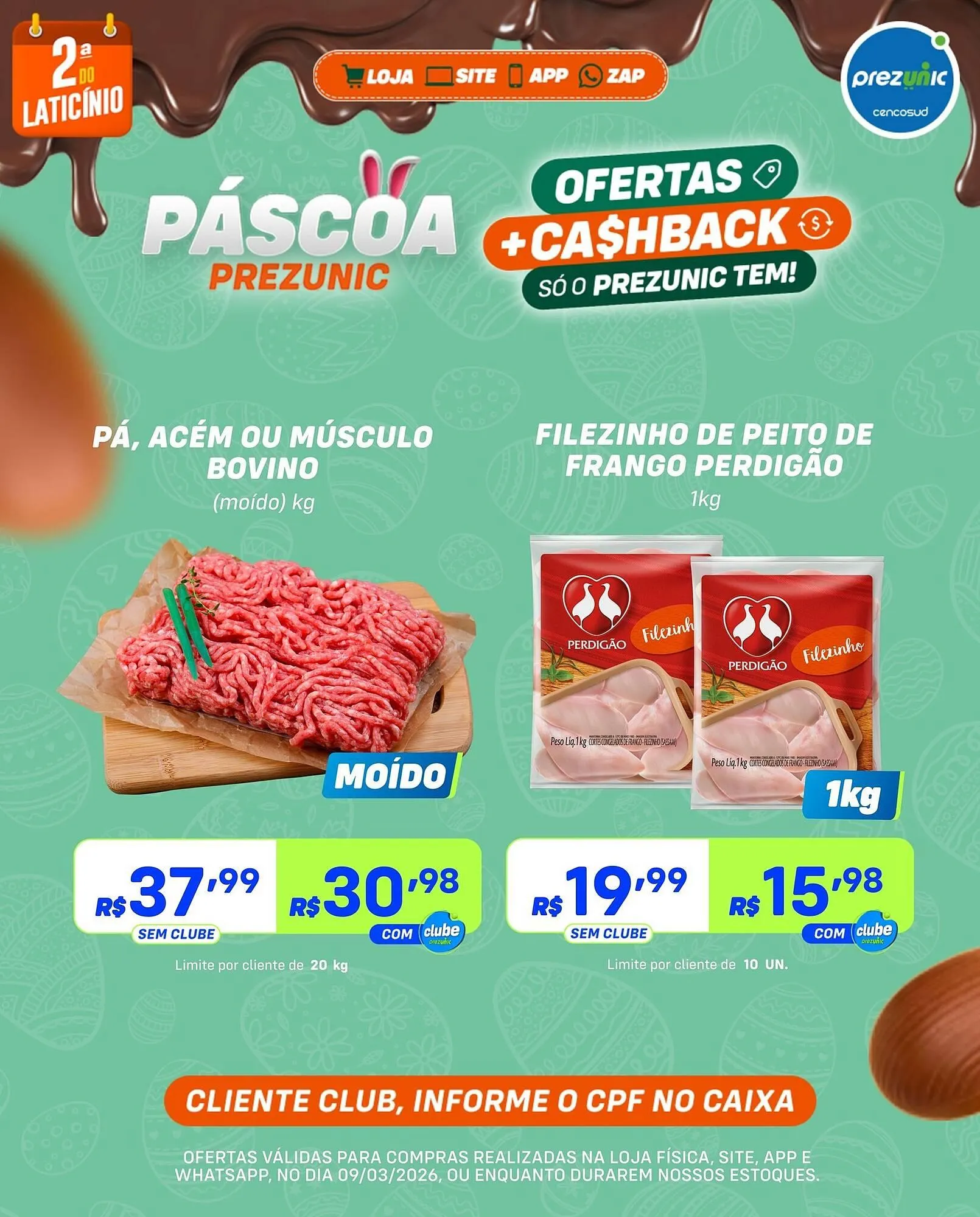 Encarte de Encarte Prezunic 9 de março até 9 de março 2026 - Pagina 4