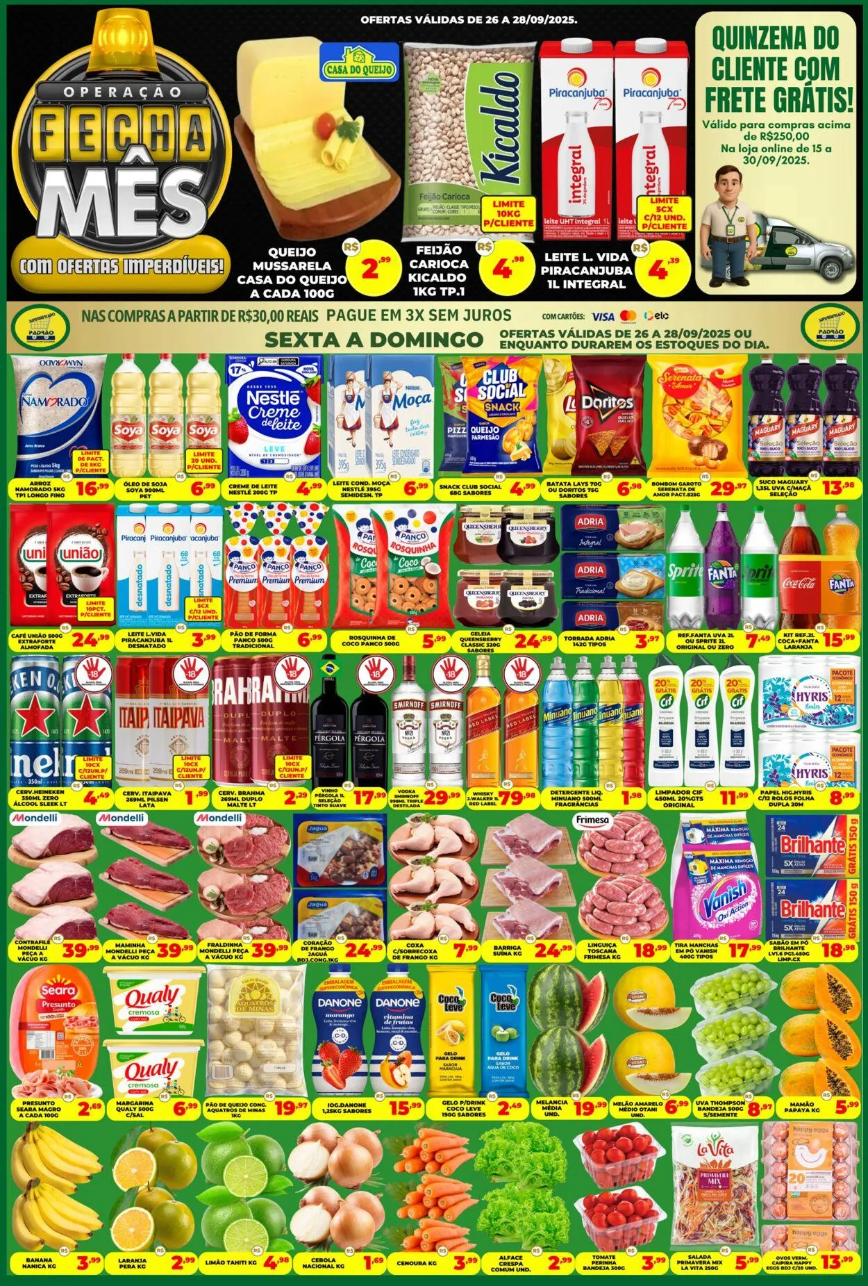 Encarte de Supermercado Padrão 26 de setembro até 10 de outubro 2025 - Pagina 3