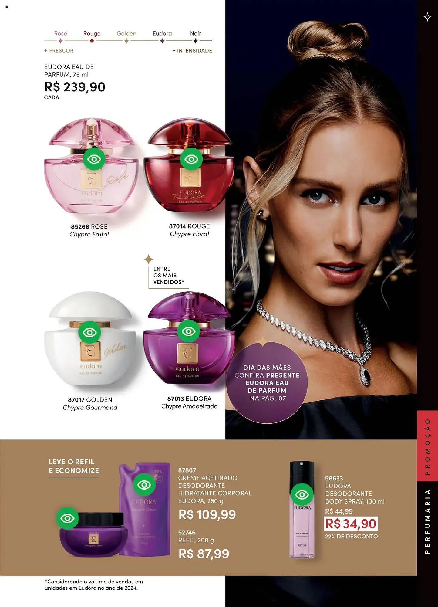 Encarte de Catálogo Eudora 11 de março até 10 de abril 2026 - Pagina 77