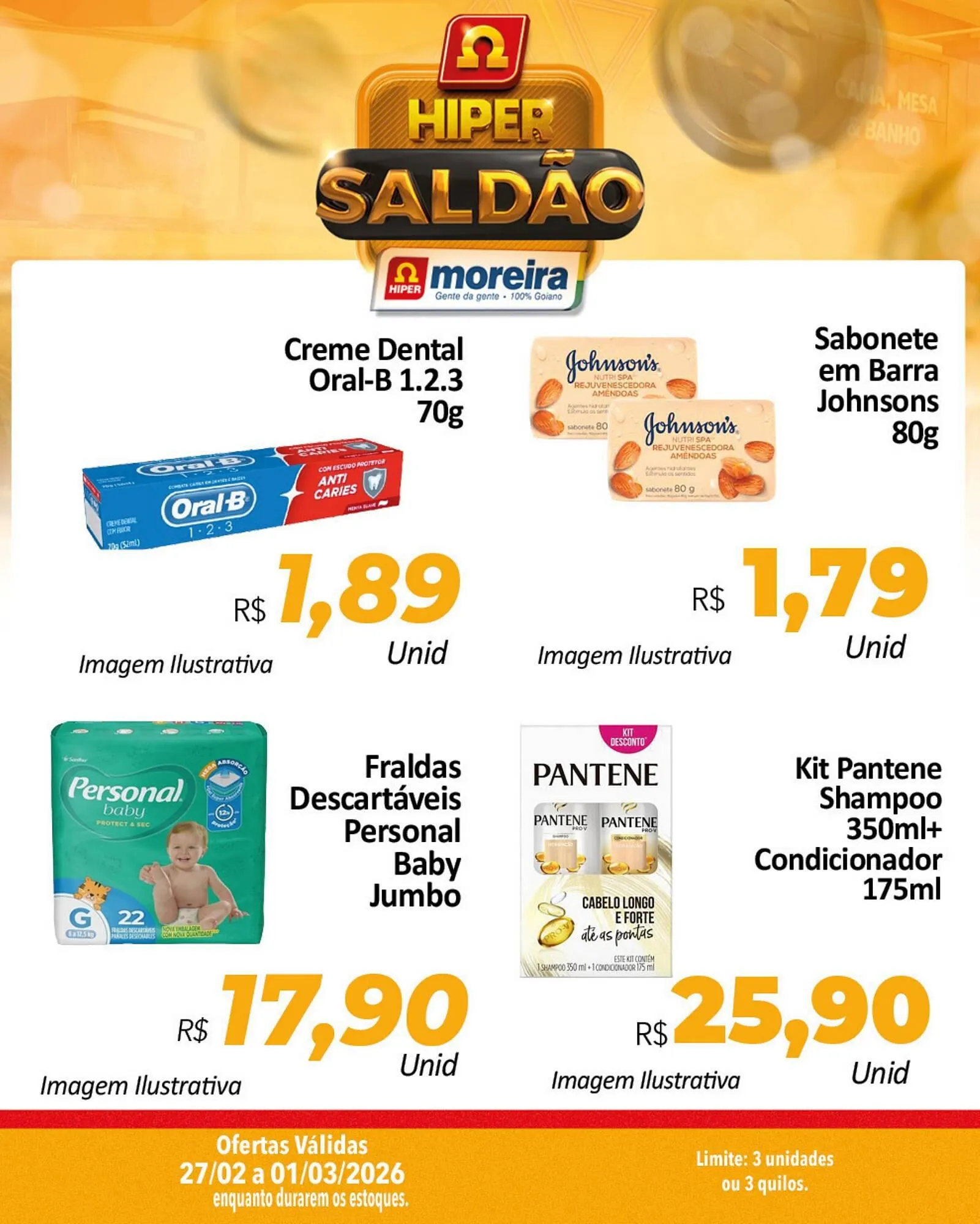 Encarte de Catálogo Hiper Moreira 27 de fevereiro até 1 de março 2026 - Pagina 2