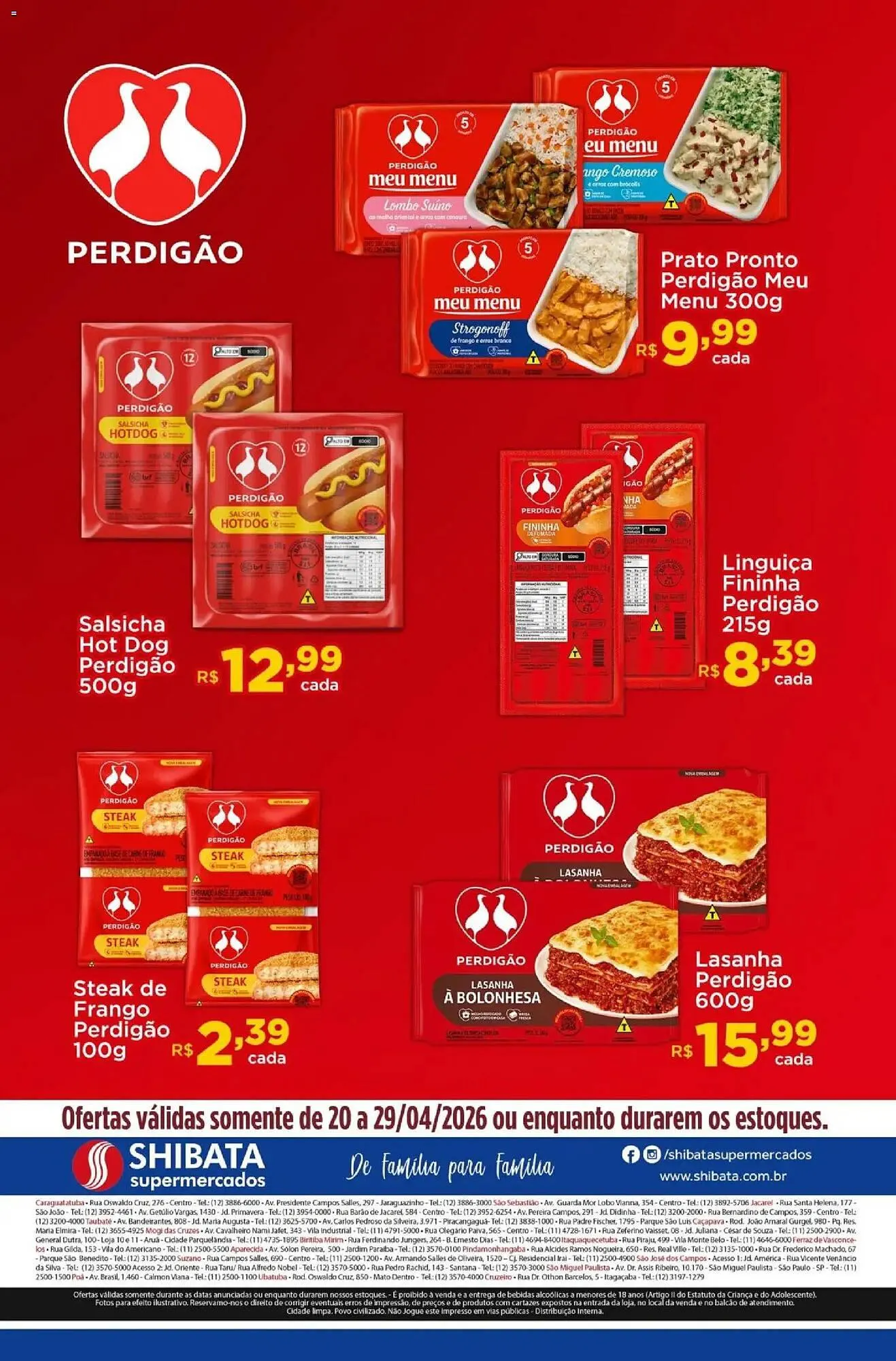Encarte de Folheto Shibata Supermercados 20 de abril até 29 de abril 2026 - Pagina 2