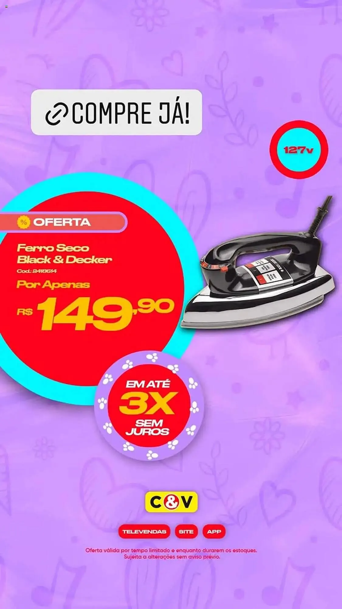 Encarte de Catálogo Casa e Vídeo 2 de abril até 3 de abril 2025 - Pagina 8