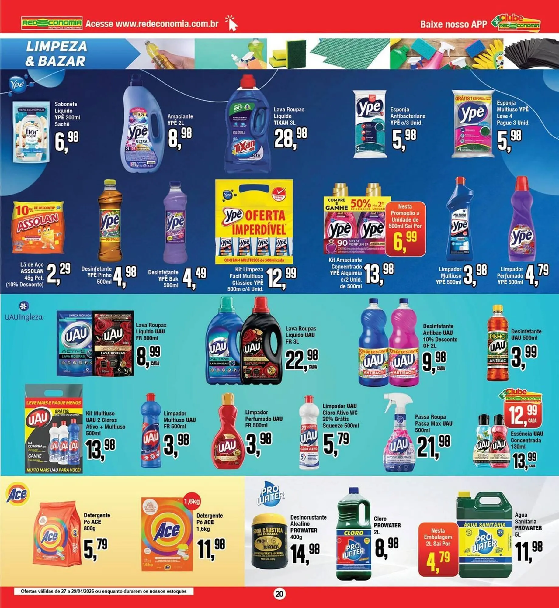 Encarte de Encarte Rede Economia 27 de abril até 28 de abril 2026 - Pagina 20