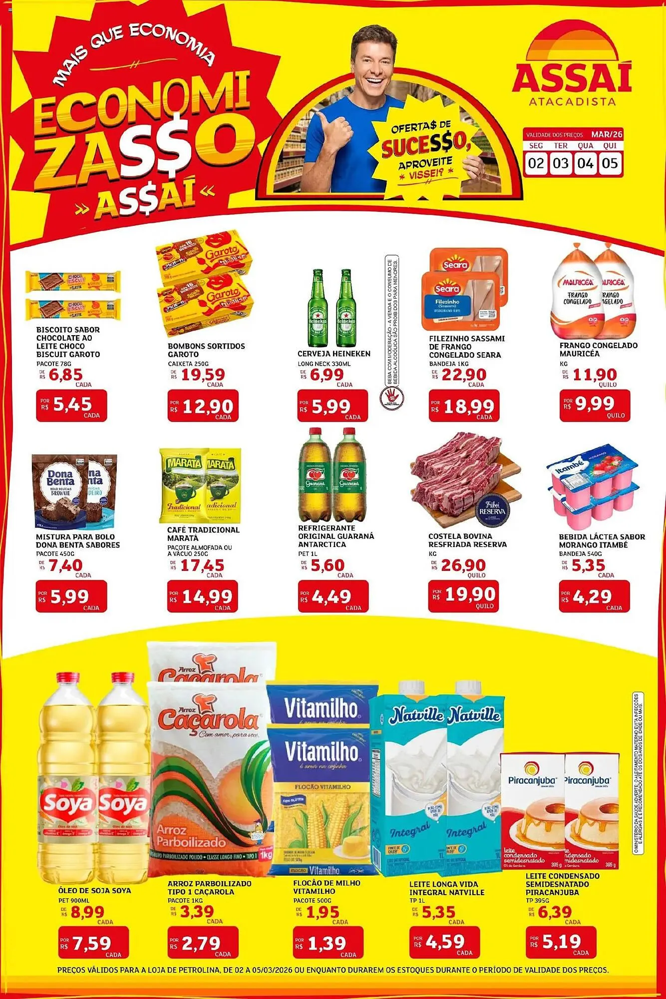 Encarte de Encarte Assaí Atacadista 2 de março até 5 de março 2026 - Pagina 1