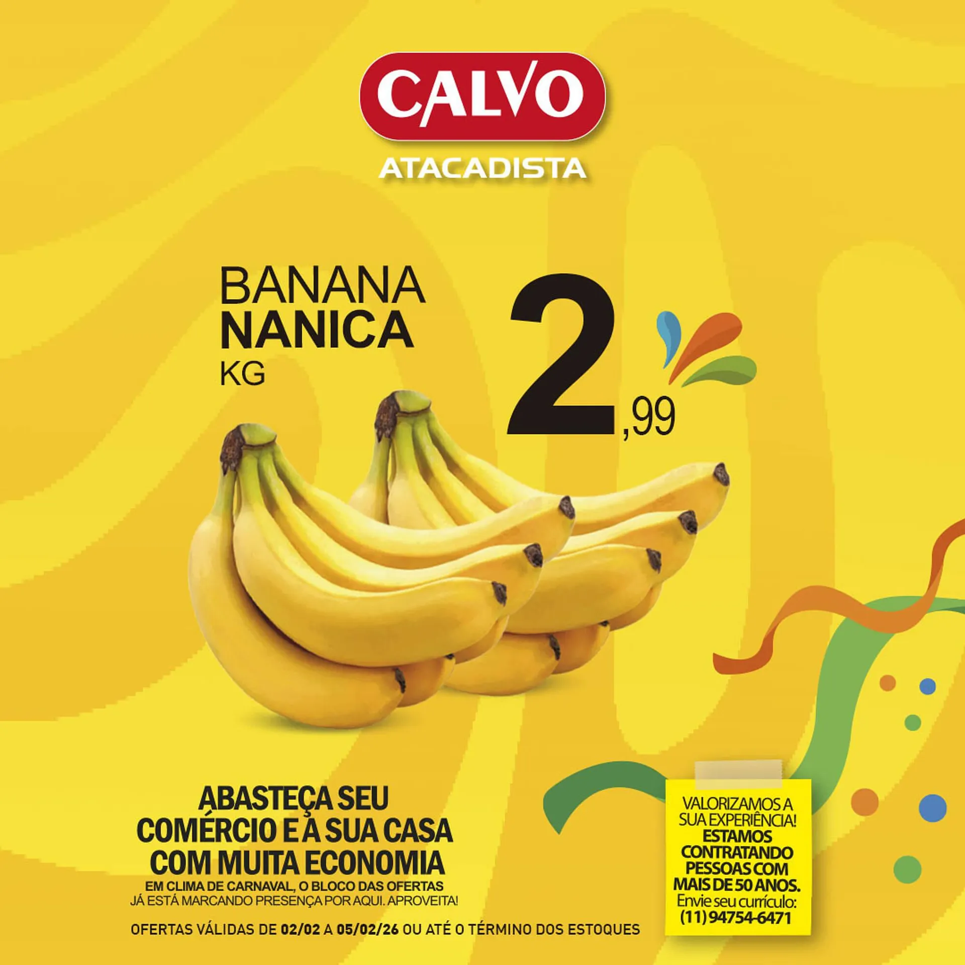 Folheto Calvo Atacadista - 1