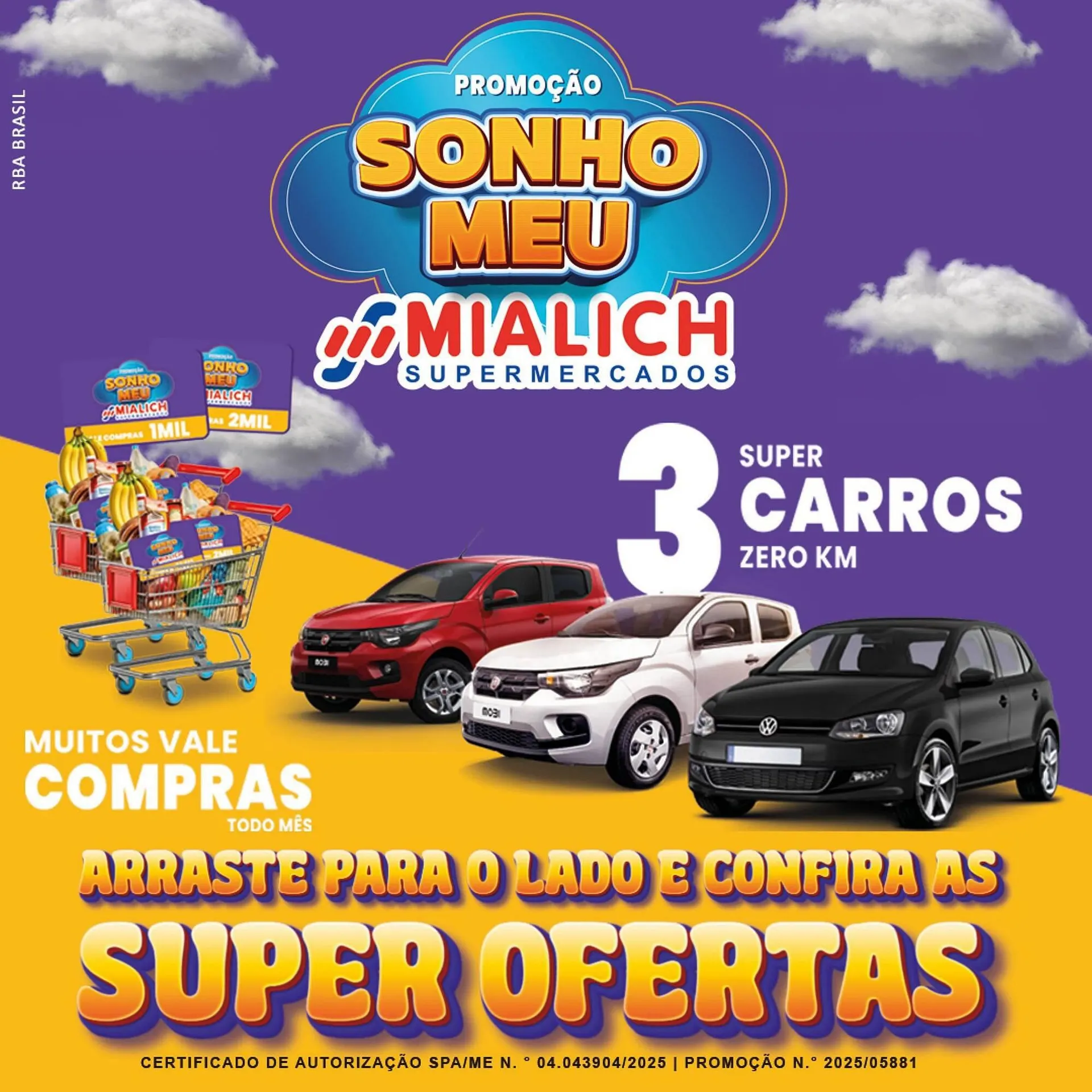 Encarte de Catálogo Mialich Supermercados 6 de novembro até 9 de novembro 2025 - Pagina 1