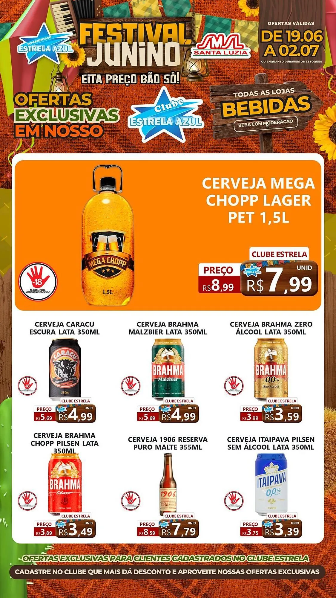 Encarte de Catálogo Supermercado Estrela Azul 30 de junho até 2 de julho 2025 - Pagina 9